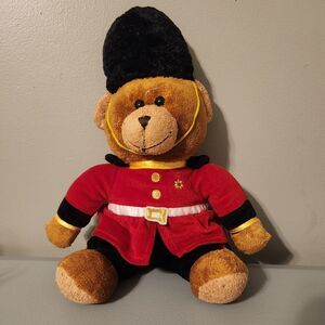 Keel Toys Simply Soft Collection Teddy Bear Royal Guard Soldier Plush 14" Seated